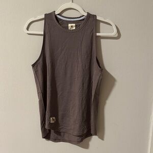 Tracksmith Harrier Tank - Mulberry - 89% Merino Wool